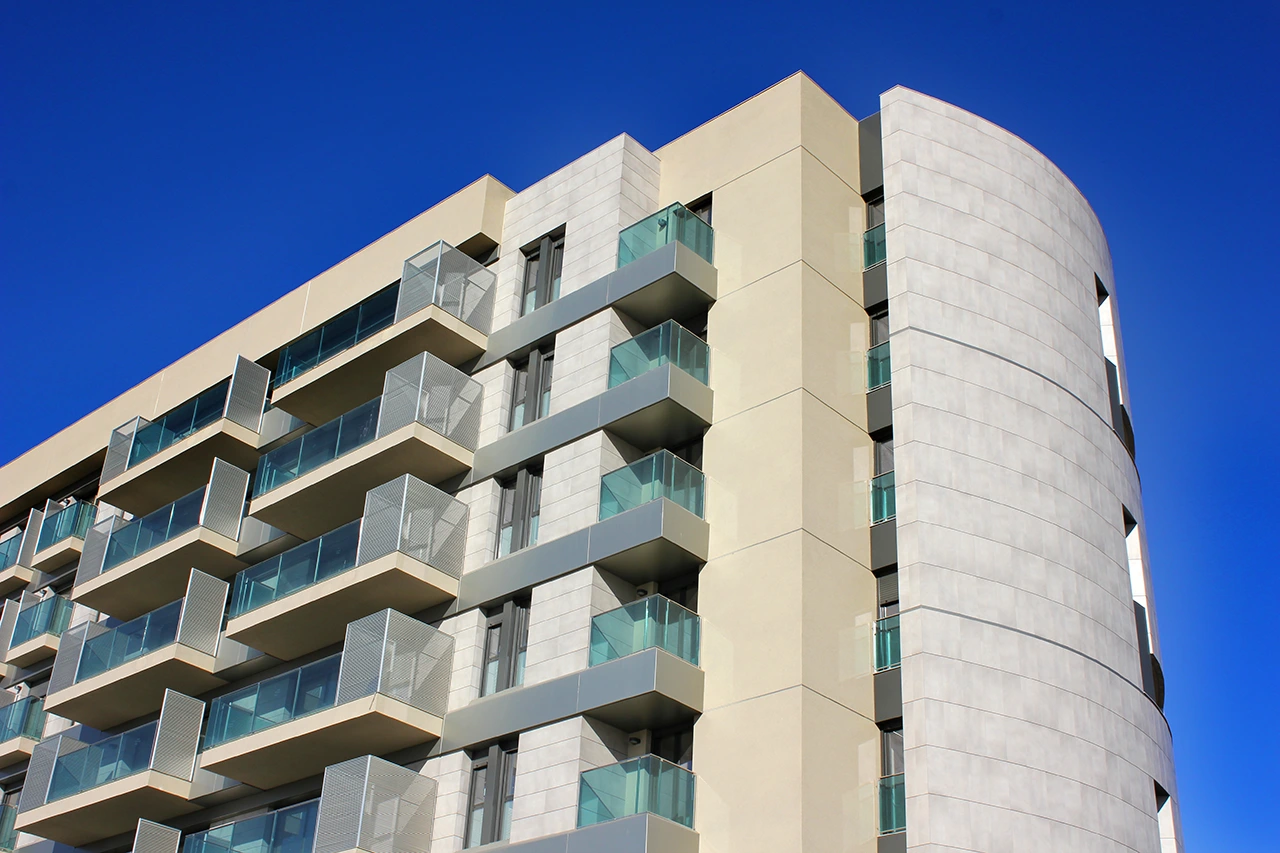 Vivienda plurifamiliar, edificio terraza de la Vega