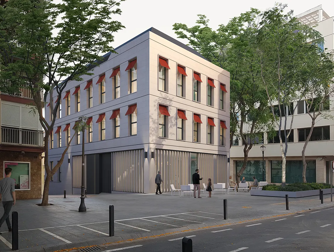 Vivienda plurifamiliar, edificio AM Urban